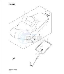 AN650 drawing SEAT (AN650AL1 E2)