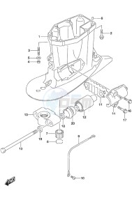 DF 200A drawing Drive Shaft Housing