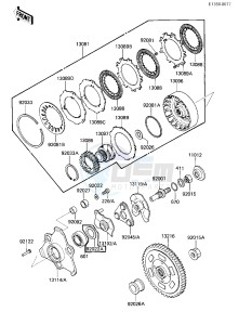 KLT 110 A [KLT110] (A1-A2) [KLT110] drawing CLUTCH