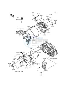 Z300_ABS ER300BFF XX (EU ME A(FRICA) drawing Engine Cover(s)