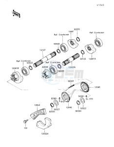 KL 250 D [KLR250] (D7-D9) [KLR250] drawing BALANCER