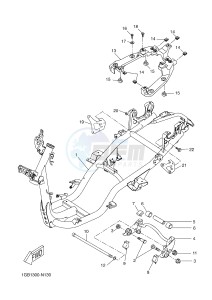 NS50F AEROX 4 (1GB1 1GB1 1GB1 1GB1 1GB1) drawing FRAME