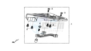 JOYMAX 125 drawing LUGGAGE RACK