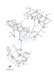 YFM700FWAD GRIZZLY 700 EPS (BLTT) drawing GUARD