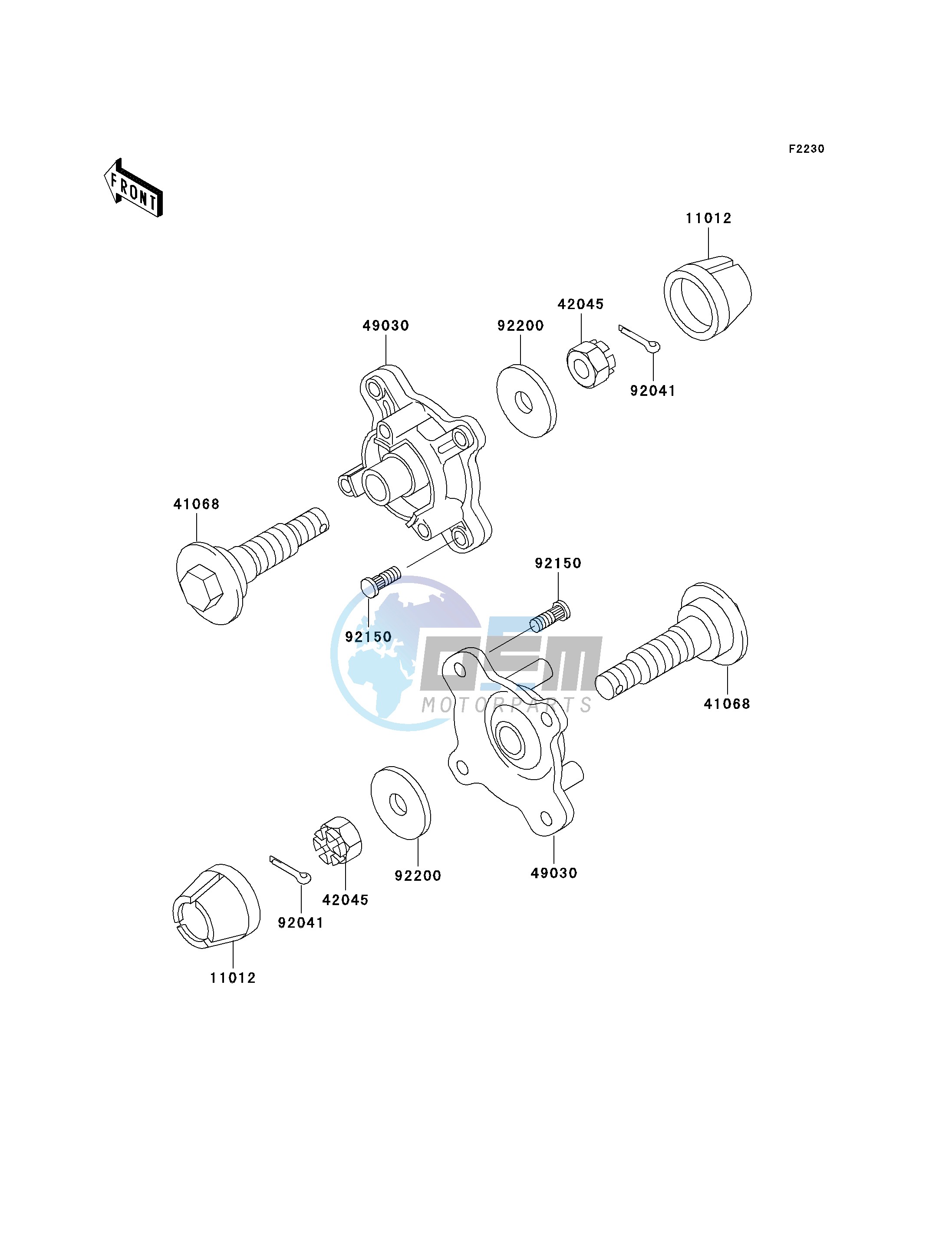 FRONT HUB