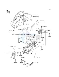 Z750 ZR750J6F FR GB XX (EU ME A(FRICA) drawing Cowling