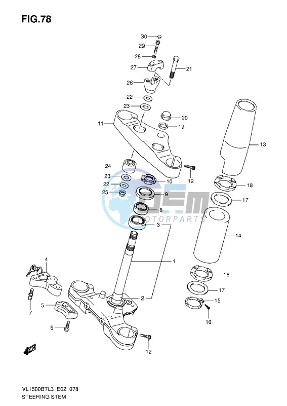 STEERING STEM