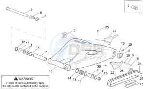 RSV 2 1000 drawing Swing arm