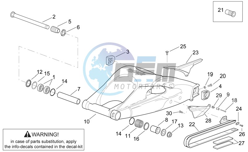 Swing arm