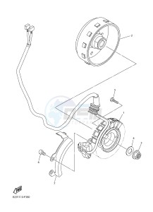 WR250F (2GB2 2GB3 2GB4 2GB4) drawing GENERATOR