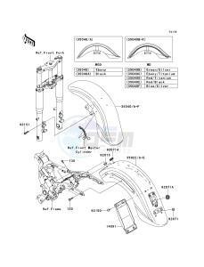 VN 1600 D [VULCAN 1600 NOMAD] (D6F-D8FA) D7F drawing FENDERS