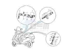 Hexagon 125-150 drawing Locks