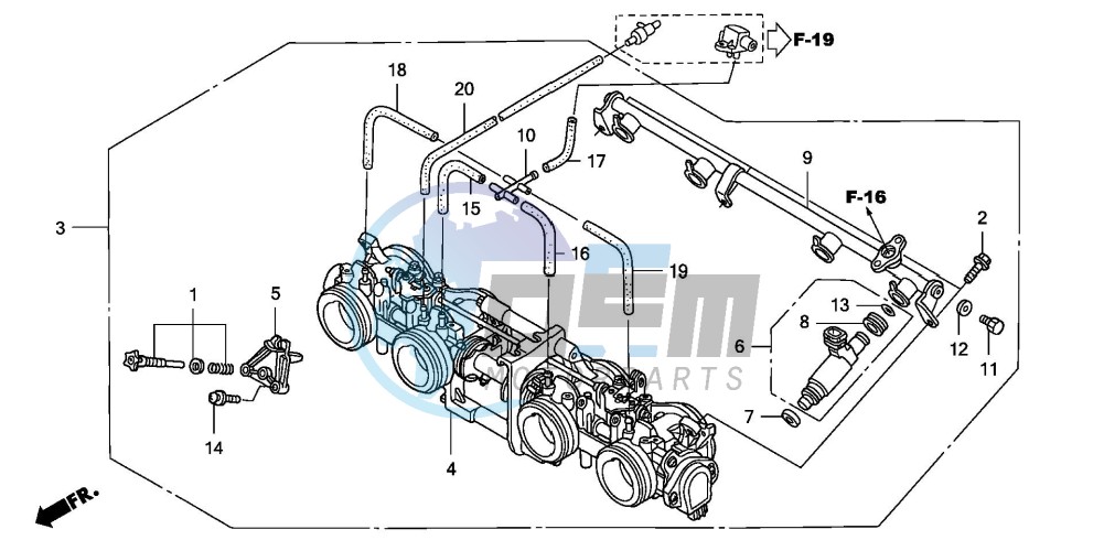 THROTTLE BODY (ASSY.)