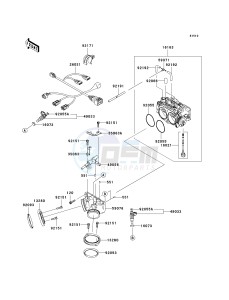 VN 2000 E [VULCAN 2000 CLASSIC] (6F-7F) E7F drawing THROTTLE