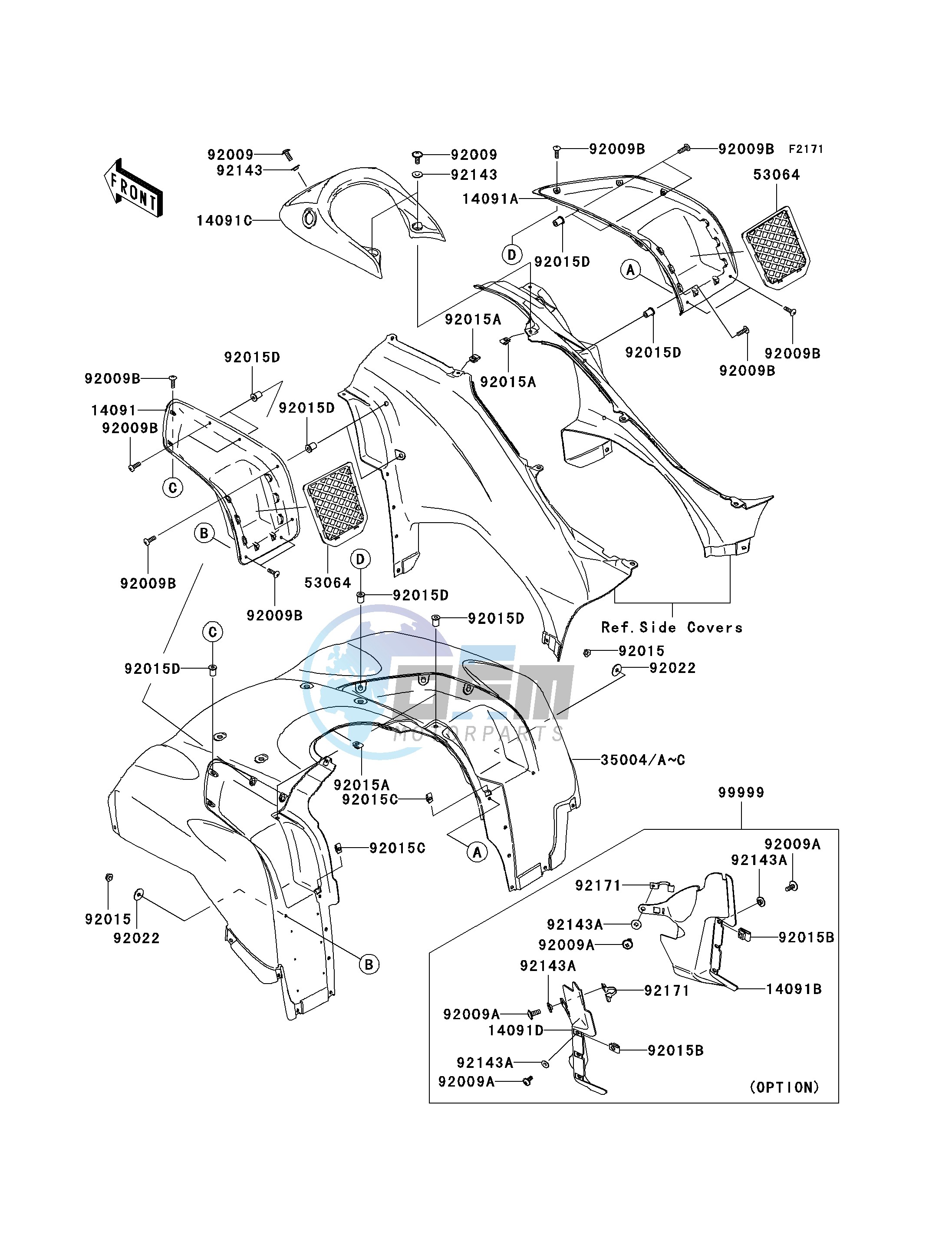 FRONT FENDER-- S- -