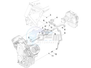 California 1400 Custom ABS 1380 drawing Blow-by system