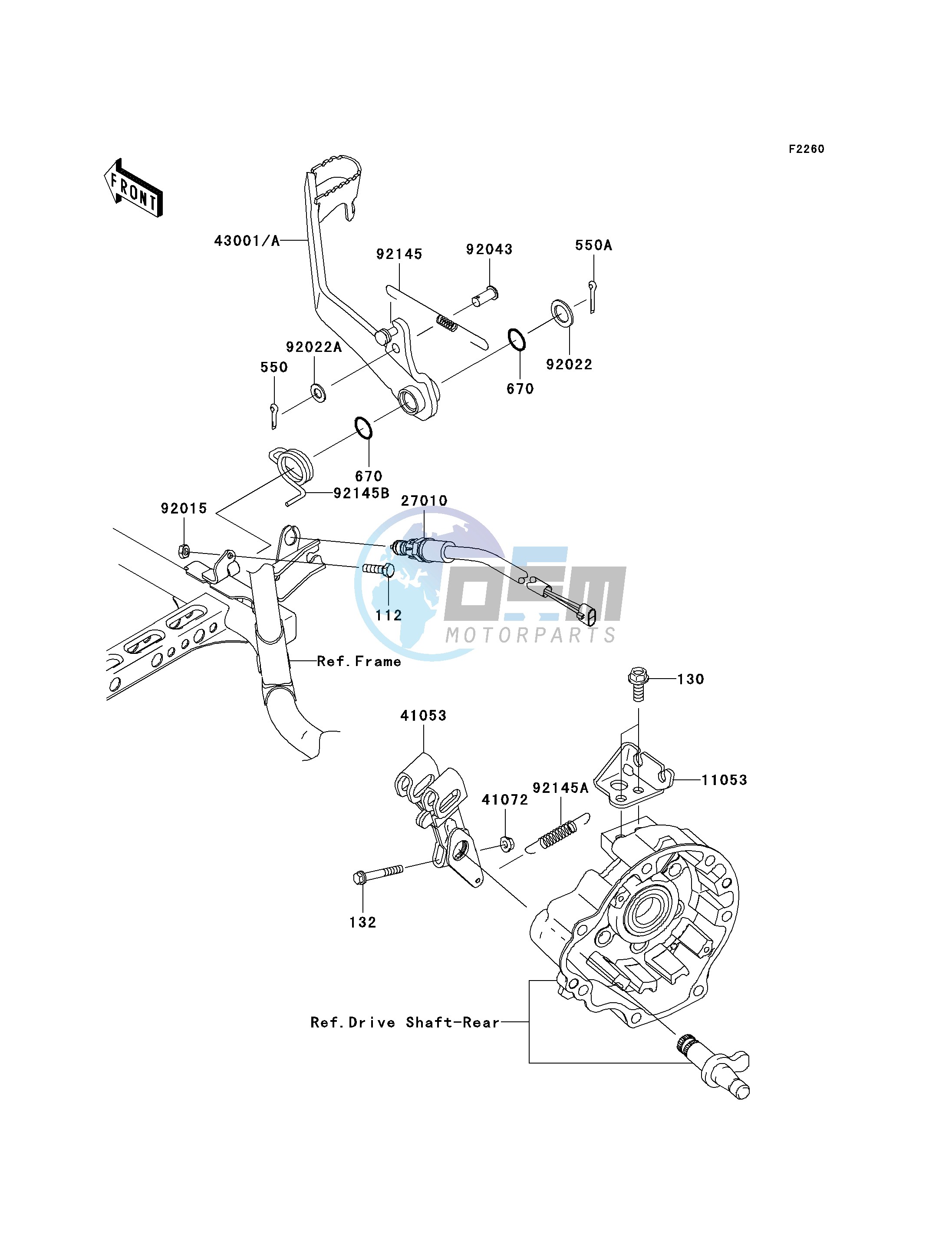 BRAKE PEDAL