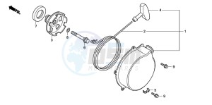 TRX420FM FOURTRAX drawing RECOIL STARTER