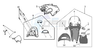 SHARK 50 drawing TAIL LIGHT - GRIP