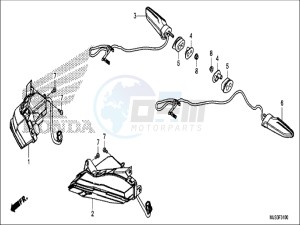 NC750JH Europe Direct - (ED) drawing WINKER