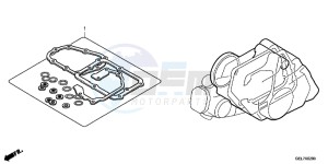 CRF50FE CRF50F Europe Direct - (ED) drawing GASKET KIT B