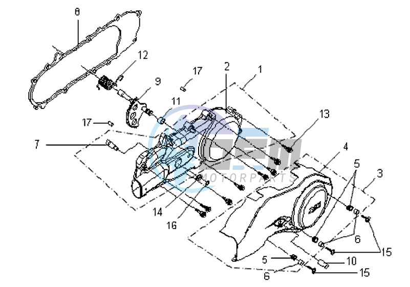 CRANKCASE LEFT