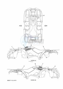 YFM450FWBD YFM45KPLK (BB5H) drawing GRAPHICS