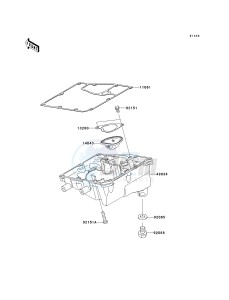 KLE 650 A [VERSYS] (9F-9F) A7F drawing OIL PAN