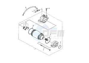 WR F 450 drawing STARTING MOTOR