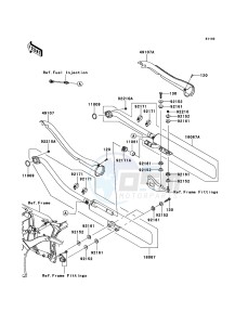 VN900 CLASSIC VN900BDFA GB XX (EU ME A(FRICA) drawing Muffler(s)