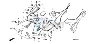 TRX420FE9 Australia - (U / 4WD) drawing BODY COVER