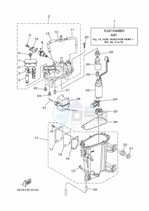 FL200FETX drawing FUEL-PUMP-1