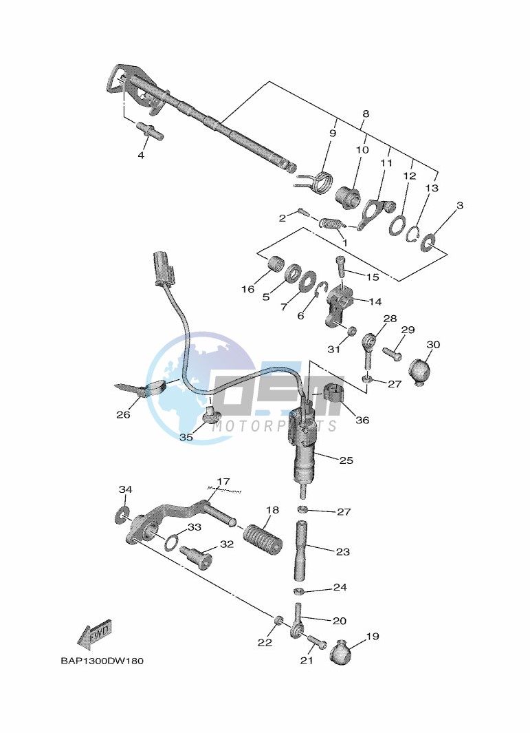 SHIFT SHAFT