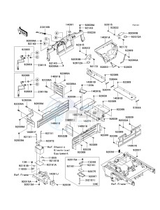 KAF 620 R [MULE 4010 TRANS4X4] (R9F-RAFA) RAF drawing FRAME FITTINGS