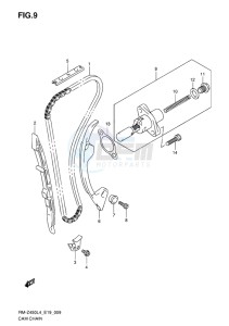 RM-Z450 EU drawing CAM CHAIN