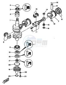 40Q drawing CRANKSHAFT--PISTON