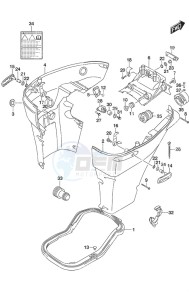 DF 115A drawing Side Cover SS Model