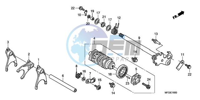 GEARSHIFT DRUM