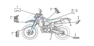 CRM125R drawing STRIPE/MARK (2)