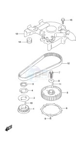 DF 25A drawing Timing Belt