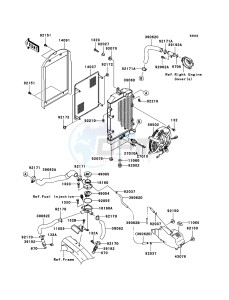 VN1600 CLASSIC TOURER VN1600-D1H GB XX (EU ME A(FRICA) drawing Radiator