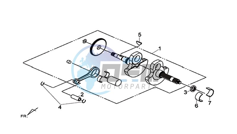 CRANKSHAFT / PISTON / PISTON RING