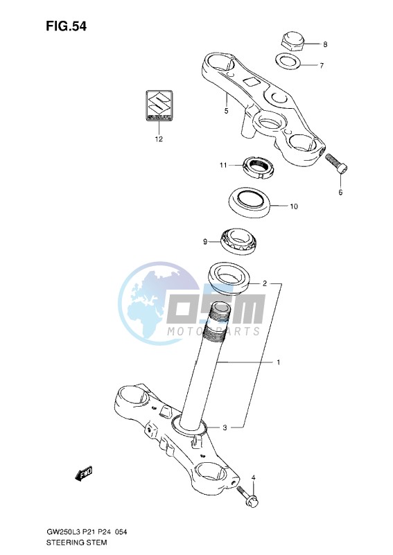 STEERING STEM