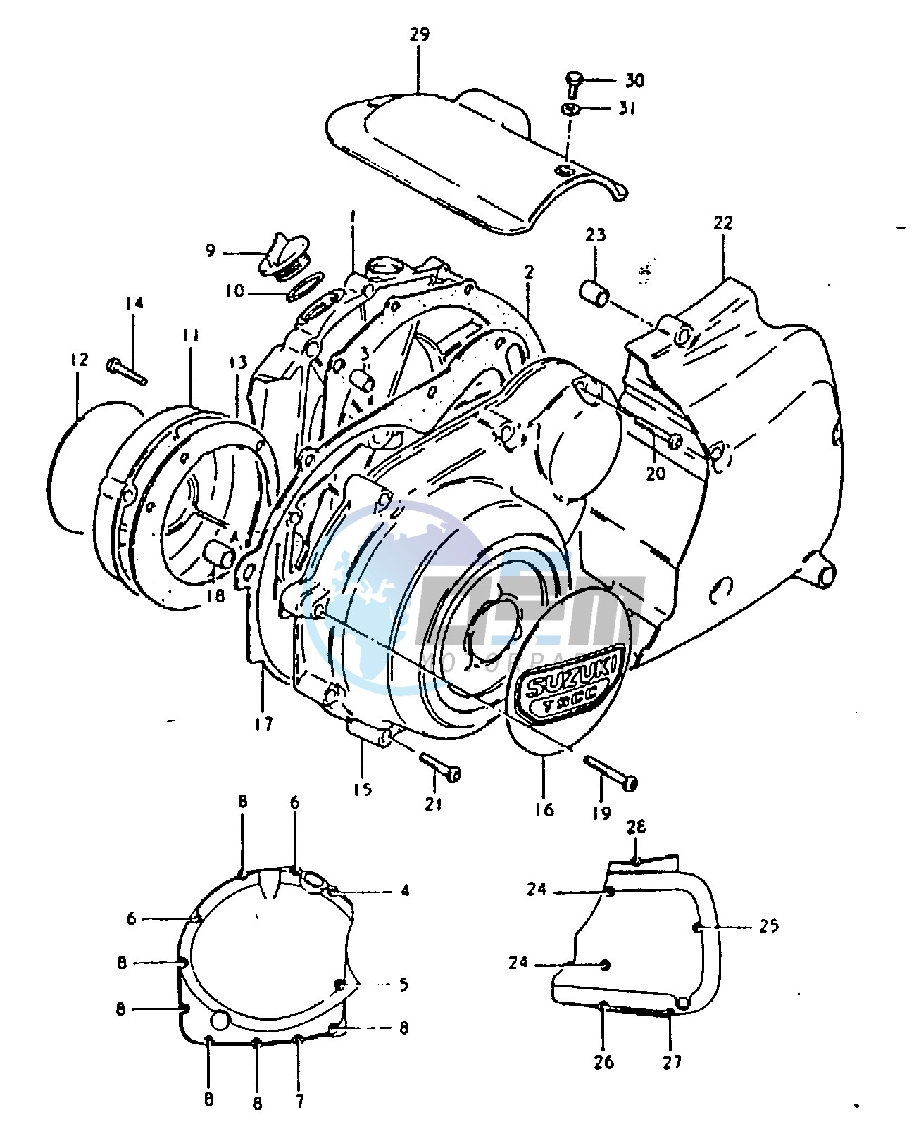 CRANKCASE COVER