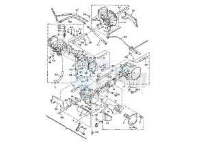 V-MAX 1200 drawing CARBURETOR