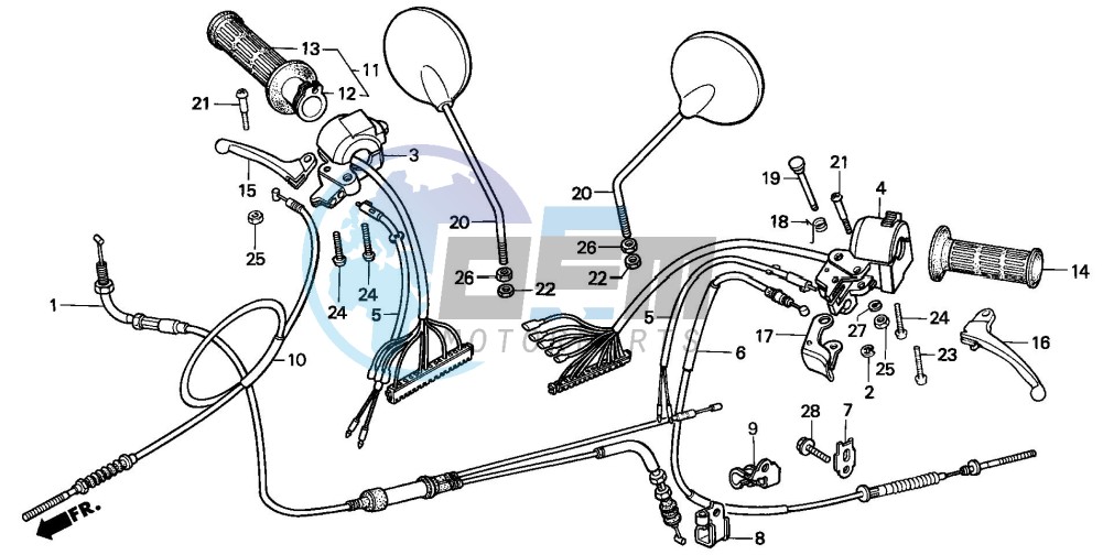 HANDLE LEVER/SWITCH/ CABLE