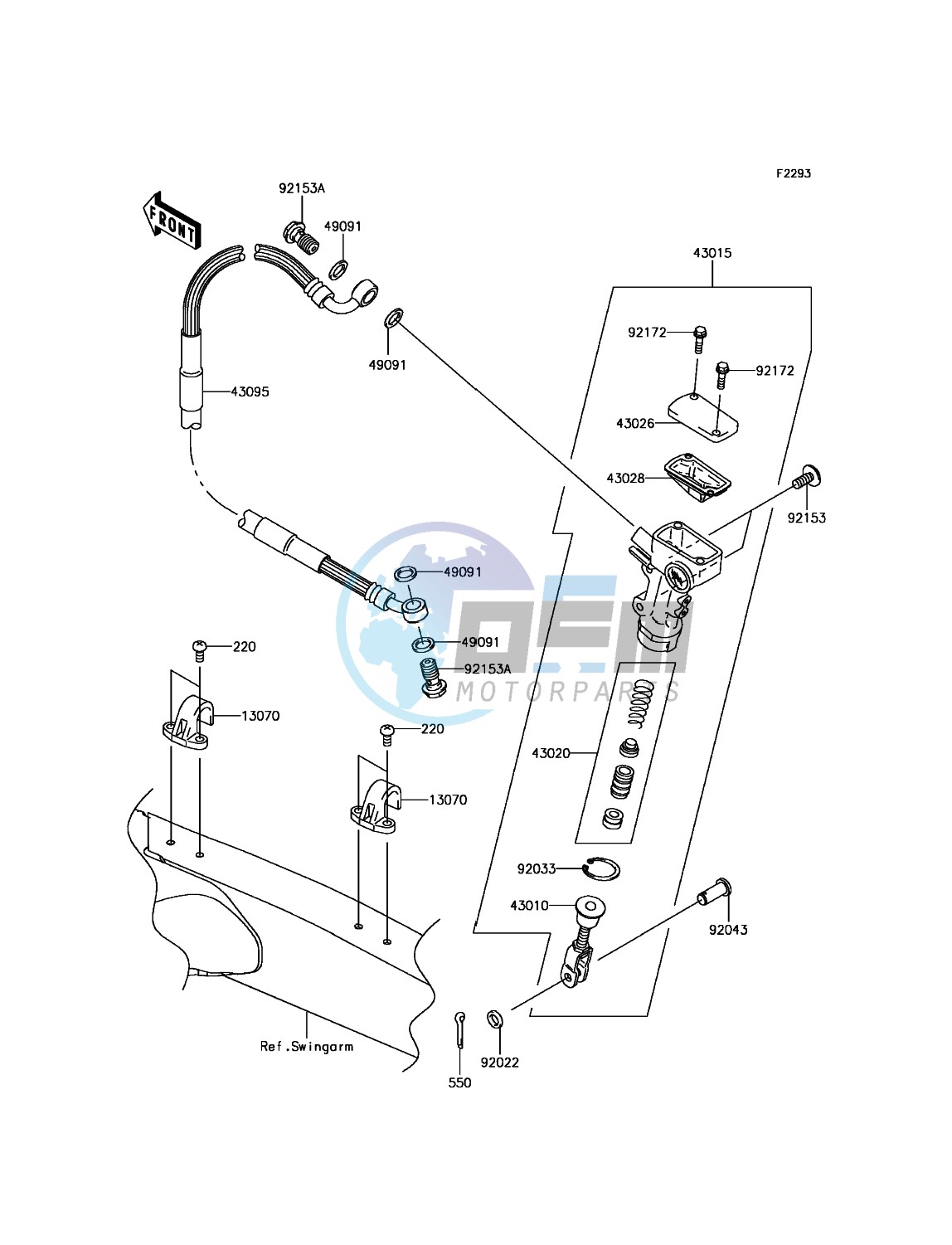 Rear Master Cylinder