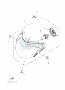 GPD150-A NMAX 150 (BV4D) drawing CAMSHAFT & CHAIN