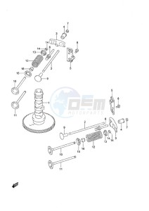 DF 25 V-Twin drawing Camshaft