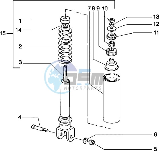 Rear Shock absorber